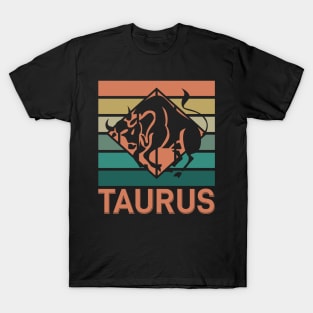 Taurus Vintage Zodiac T-Shirt